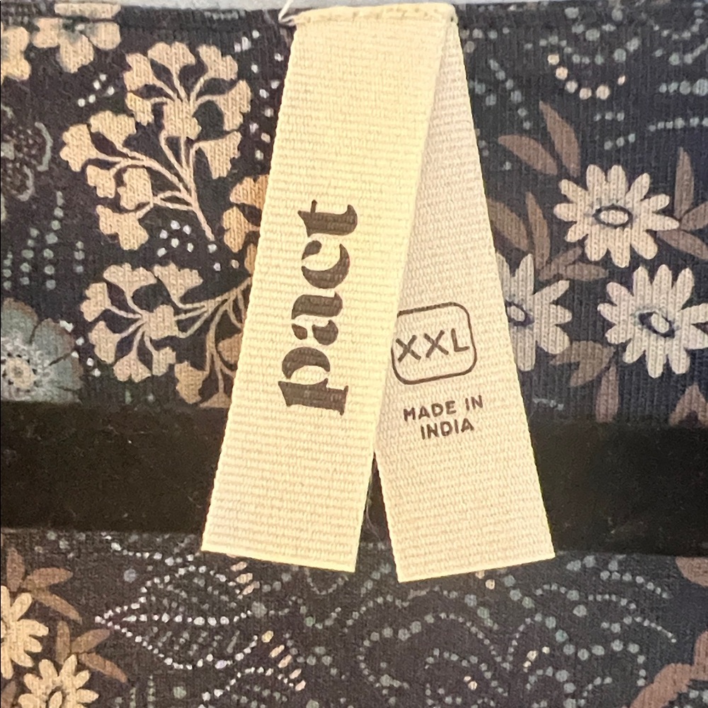 Pact Women's Fit & Flare Scoop Dress Made With Organic Cotton - Size XXL - Picture 3 of 12